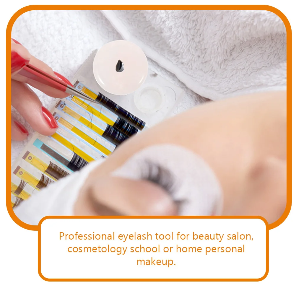 

2Pcs Eyelash Extension Pads Lash Grafting Pallets Durable Reusable for Beauty Salon Home Personal Makeup Jade for Lash