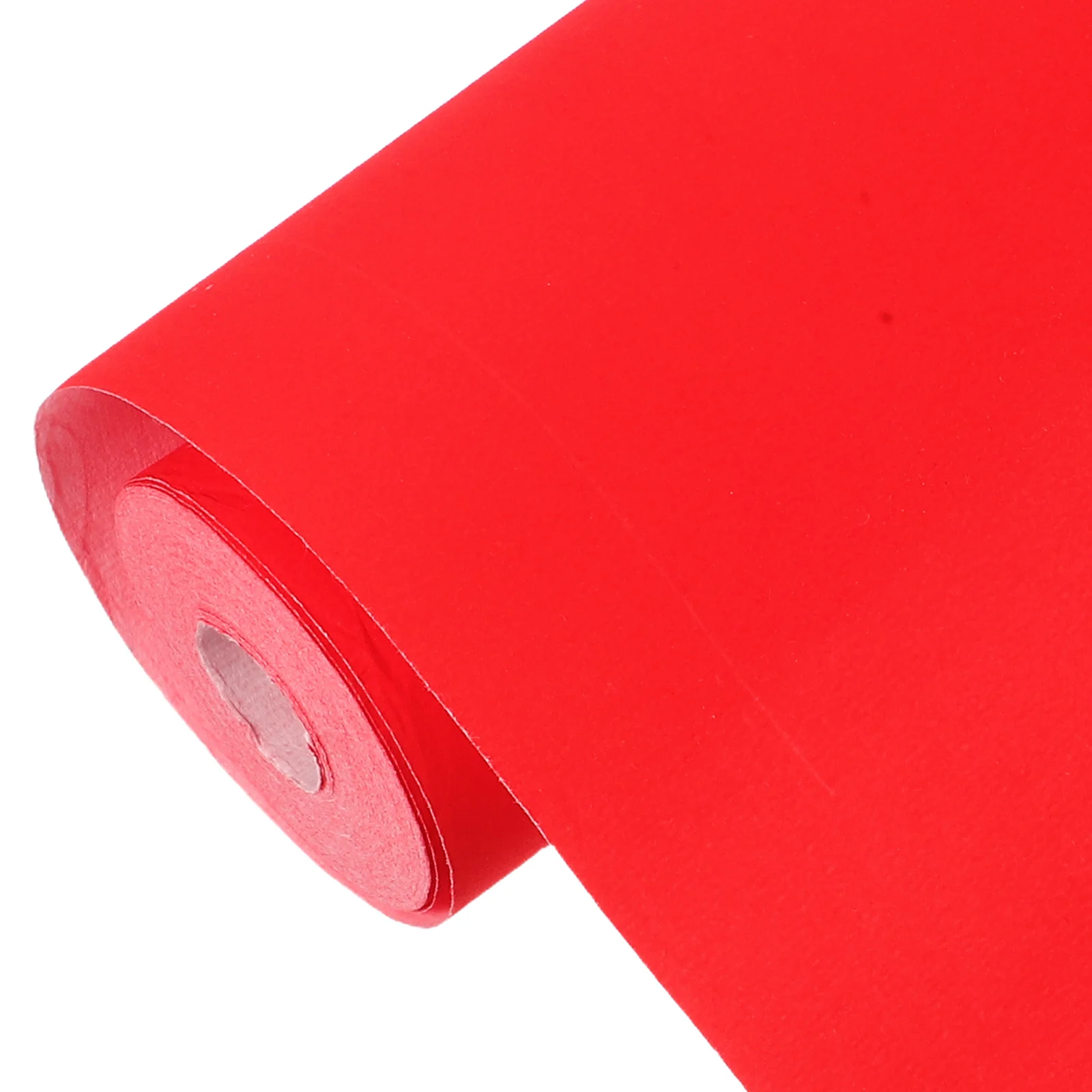 Red Xuan Paper Roll Semi Raw Bright Color for Chinese Calligraphy Couplets Crafts Paper Cutting Spring Festival