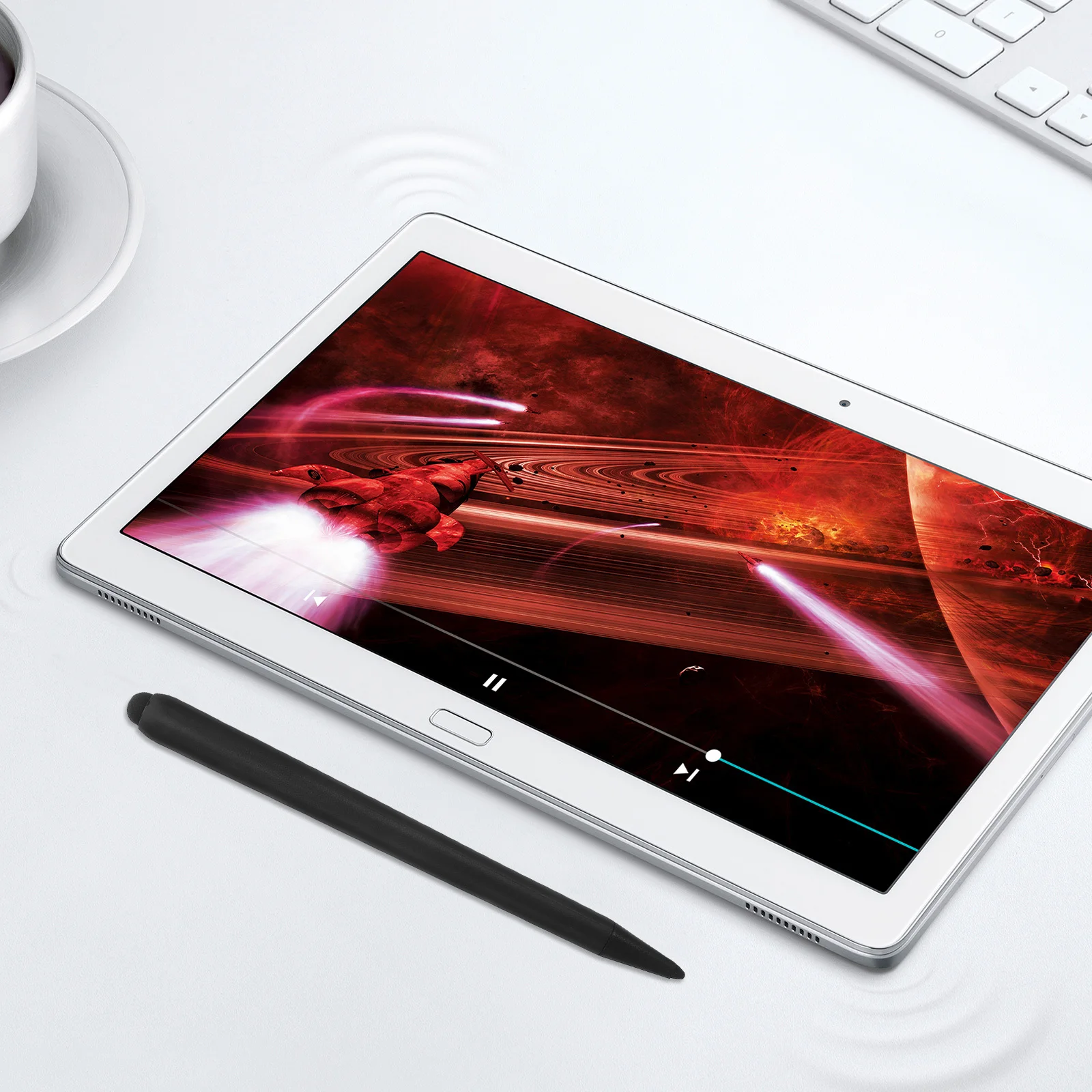 

10 шт., ручка для письма, емкостные ручки, чувствительный стилус, планшет для рисования, универсальный сенсорный экран для телефона