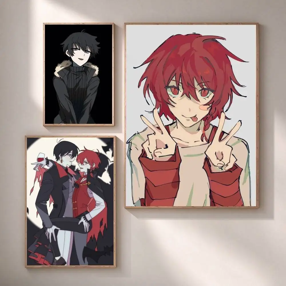 Z-Zeno remake Horror Game Poster High Quality Dorm Living Room Aesthetic Wall Decoration Painting Stickers Gift