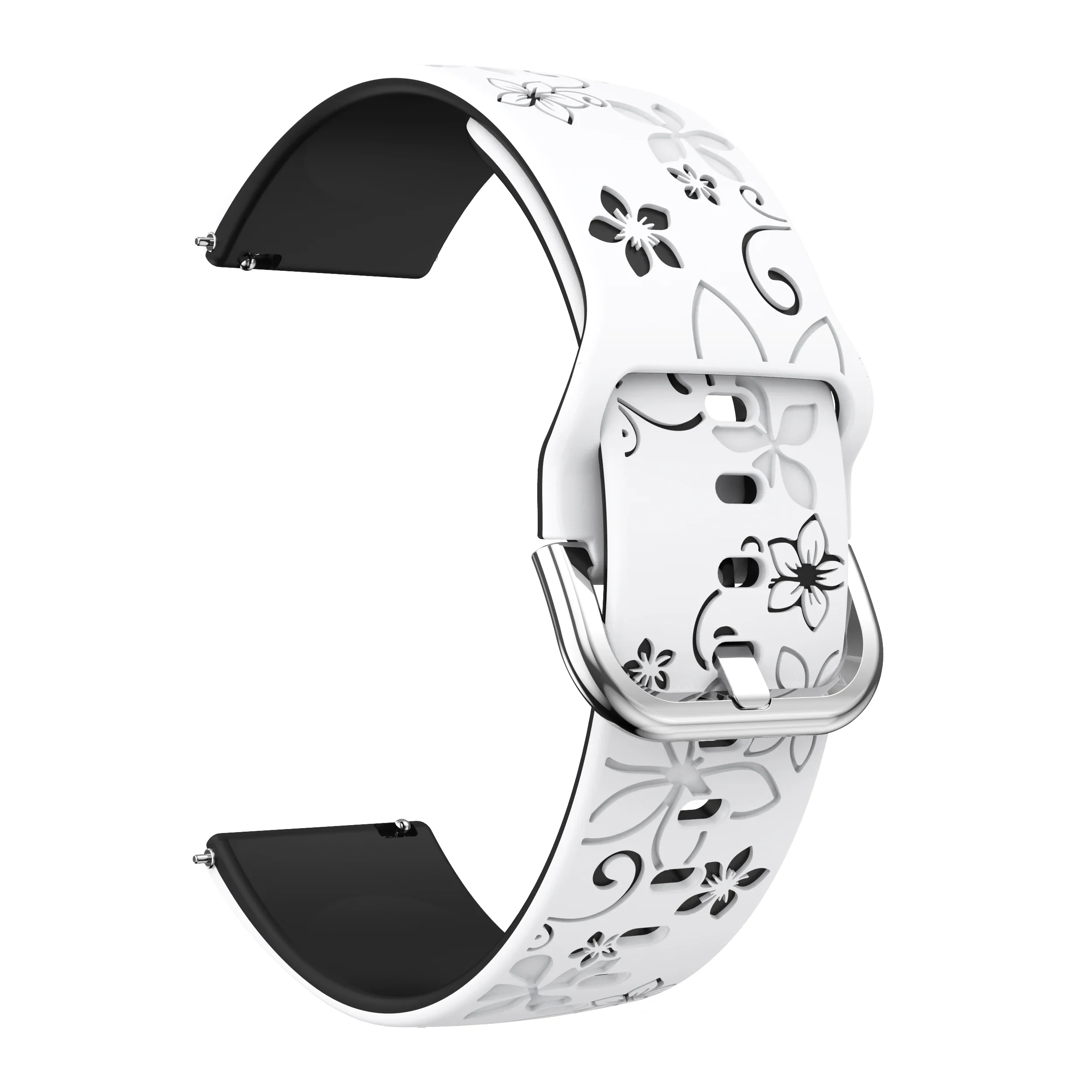 18mm 20mm 22mm Armband für Samsung Galaxy Watch 7 6 5 4 5Pro Classic Silikonband für Huawei Watch GT6 Pro 46mm GT4/3Pro Armband – Detail 2