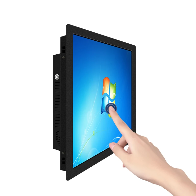 17/19/21.5 Inch Resistive Touch Embedded Panel PC i7-6500U 4GB RAM 128GB SSD 10