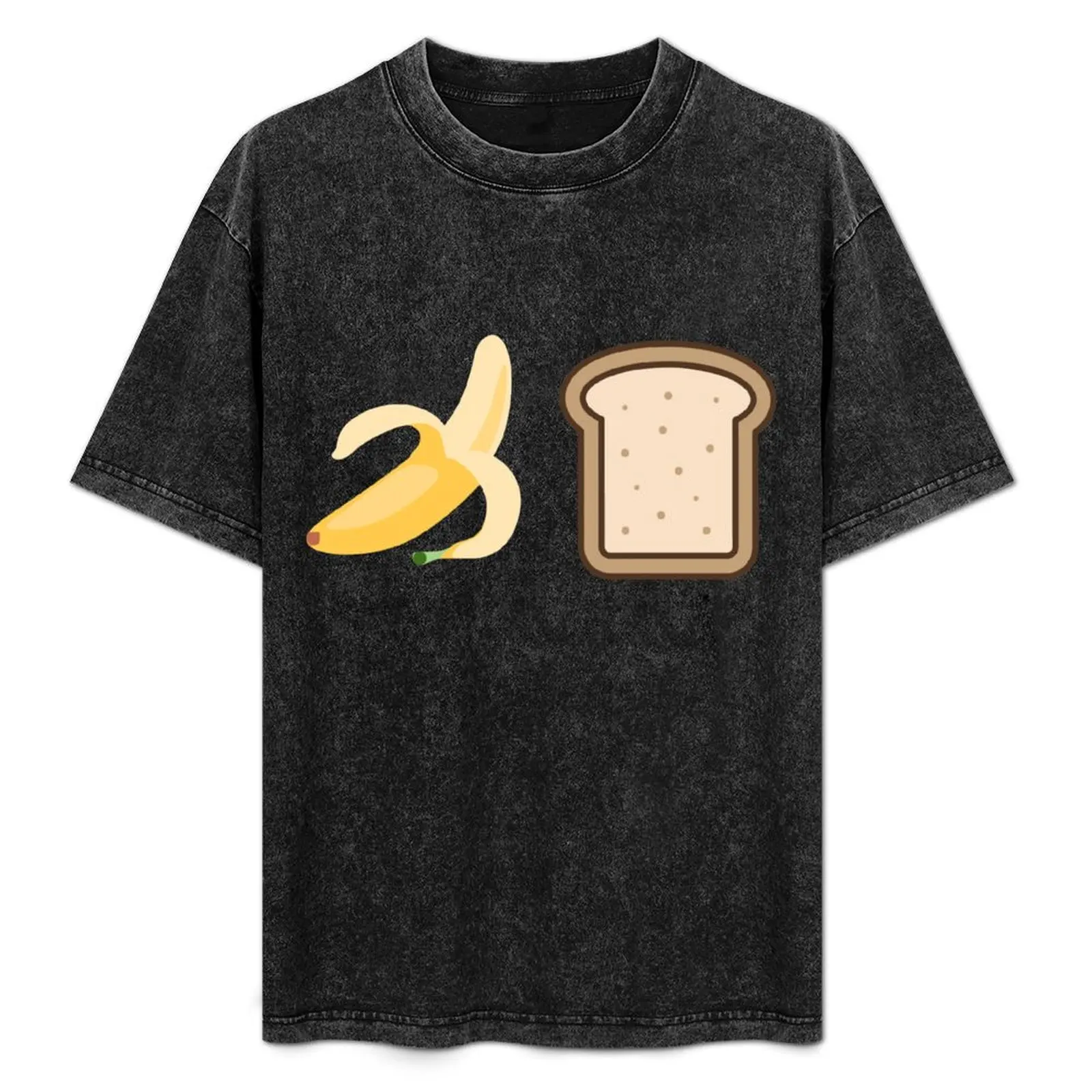 

Banana and Bread T-Shirt Holiday Casual Short Sleeve Top