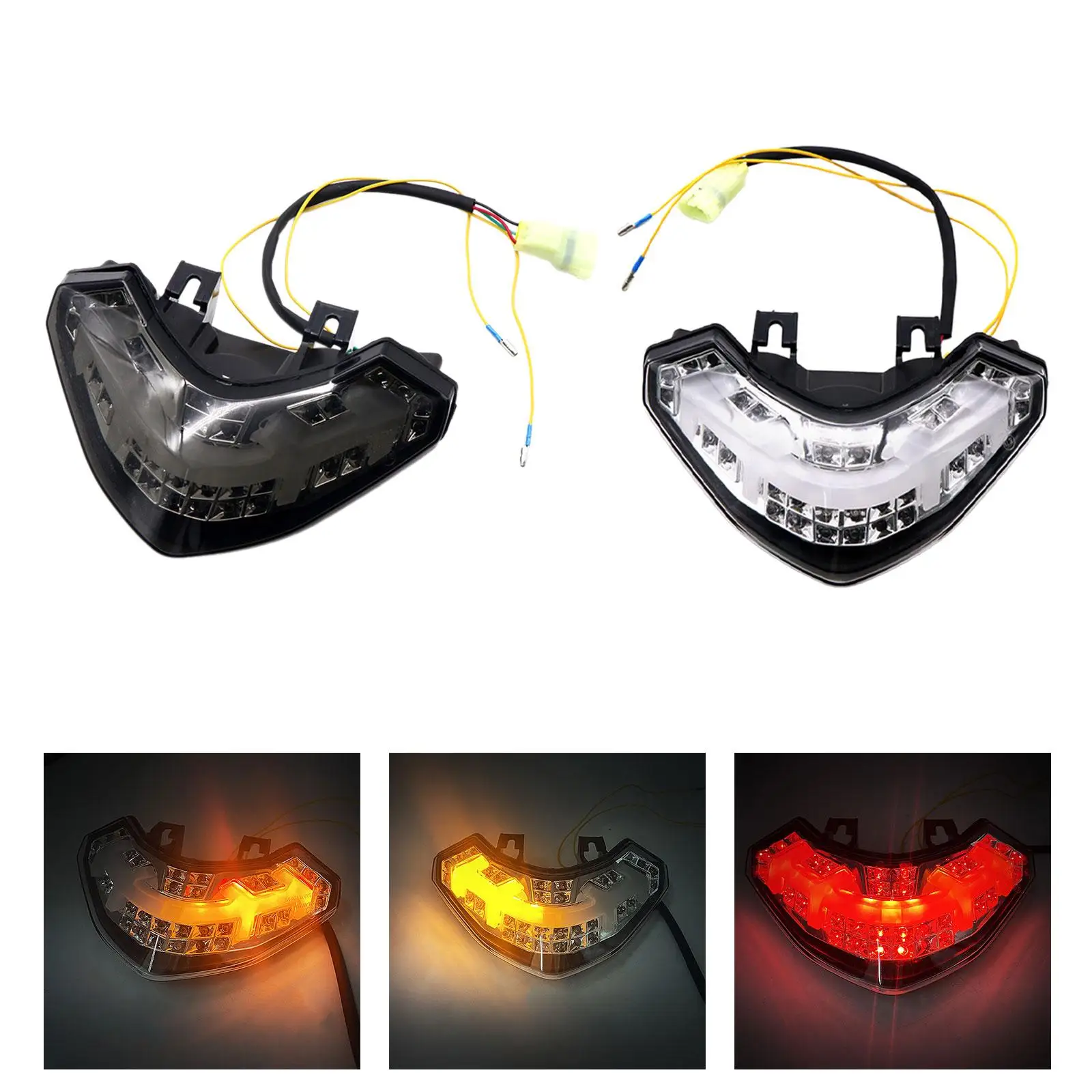 

Motorcycle Taillight Premium Spare Parts Accessories Easy to Install Rear Tail Light for Ducati Multistrada 1200 2010-2014