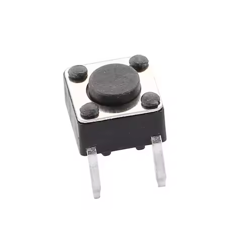 20PCS 6x6 6*6*4.3/5/6/7/8/9/10/11/12/13/14/15/16/17MM Push Button Switch DIP 6X6X4.3 Light Touch Switch The Power Switch 4Pins