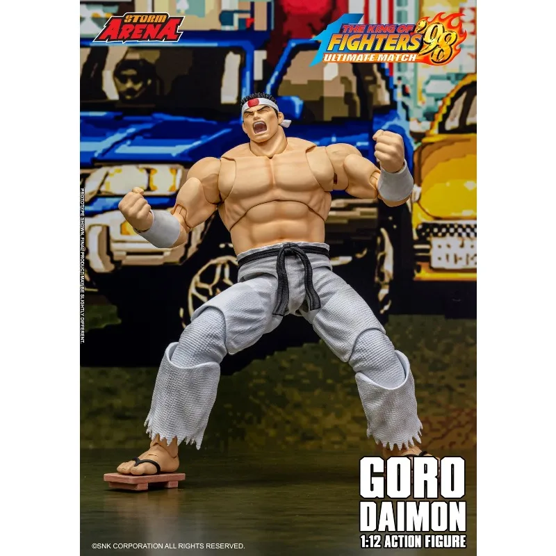 

Original Storm Toys Arena The King Of Fighters 98 GORO DAIMON 1/12 Action Figure Collection Original Toys Model Gifts