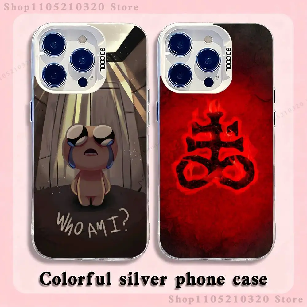 

B-Binding of Isaac Phone Case For iPhone 17,16,15,14,13,12,X,8,Pro,Max,Plus,E,SE4,Air,Mini White IMD Matte