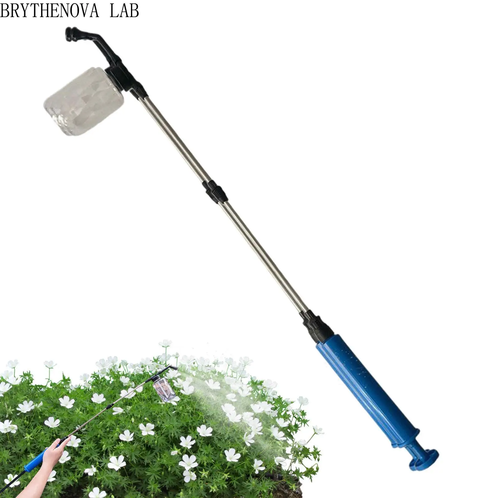 Powder Duster Applicator Handheld Pollinator Tool Versatile Agricultural Powder Supplies Dispenser Puffer Sprayer with Tank