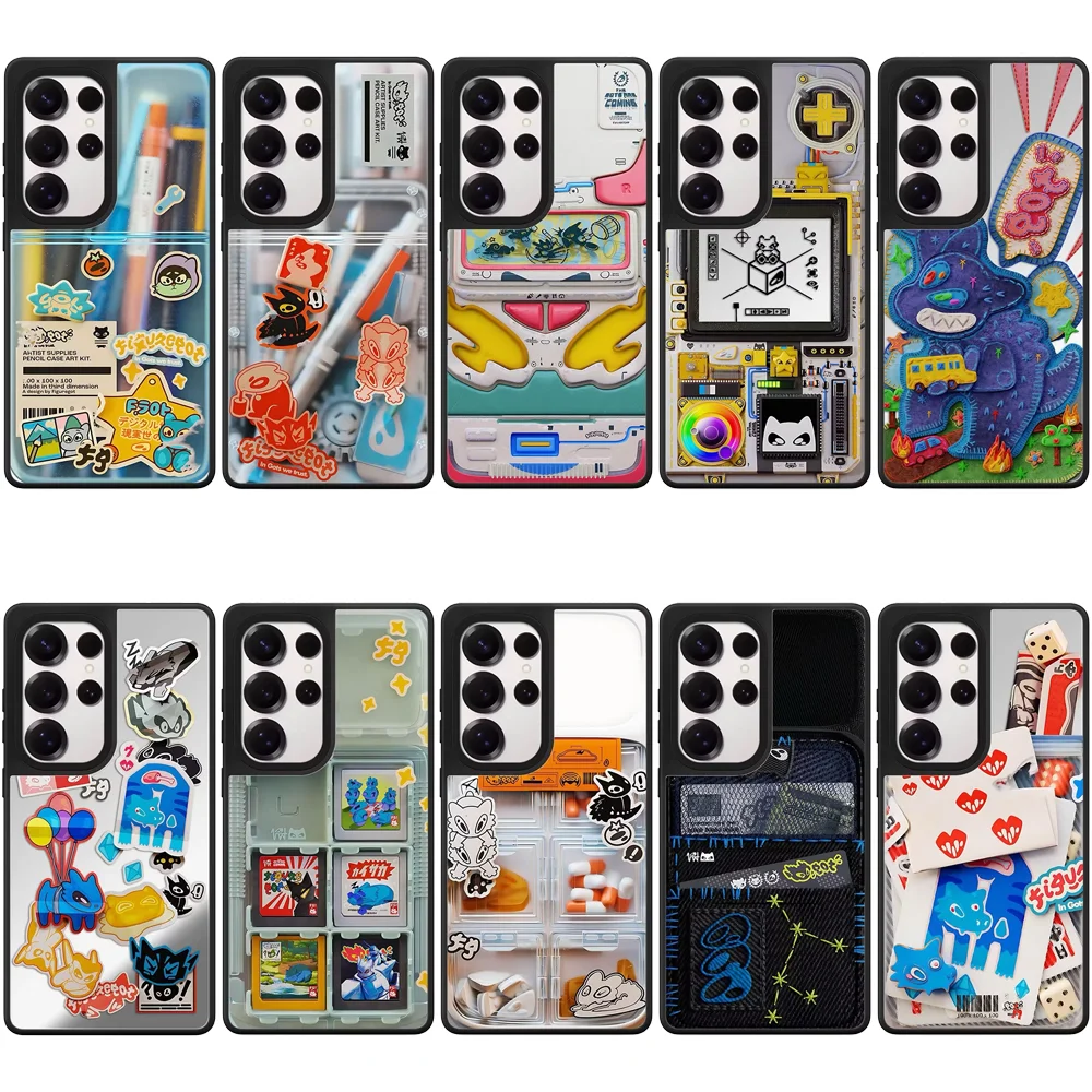 6032858 Mirror Magnetic Case: Compatible with Samsung Galaxy S23 U S24U S25 S26 Ultra S25+ S26 Plus Shell