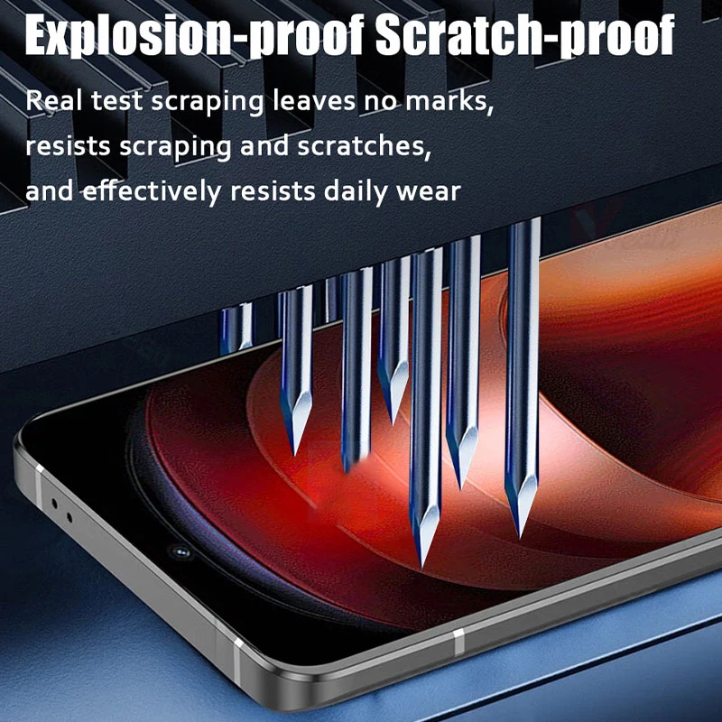 One-click Installation kit Tempered Glass for Vivo iQOO Neo 9S Pro Plus Screen Protector for Neo 9 8 7 6 SE X200 Pro Mini Glass