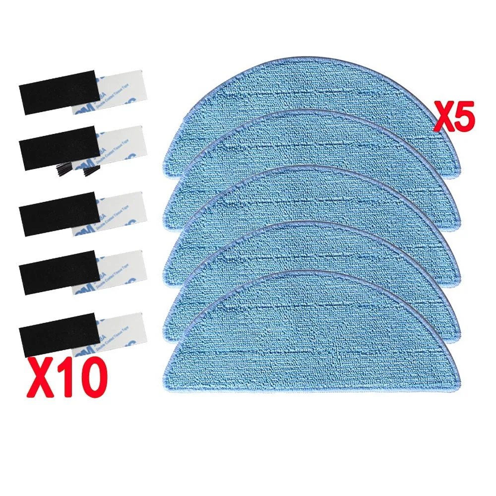 Filtro de polvo primario, cepillo lateral, filtro Hepa eficiente para Ilife v5, V3s, v5pro, V50, V55, X5, piezas de Robot aspirador