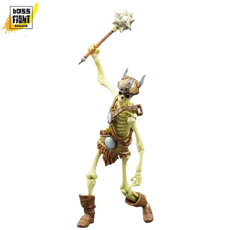 Boss Fight Studio 6 Inch 1/12 Action Figure H.A.C.K.S. EPIC Series Skeleton 1 Wave Savage Skeleton Anime Collection Model Toy