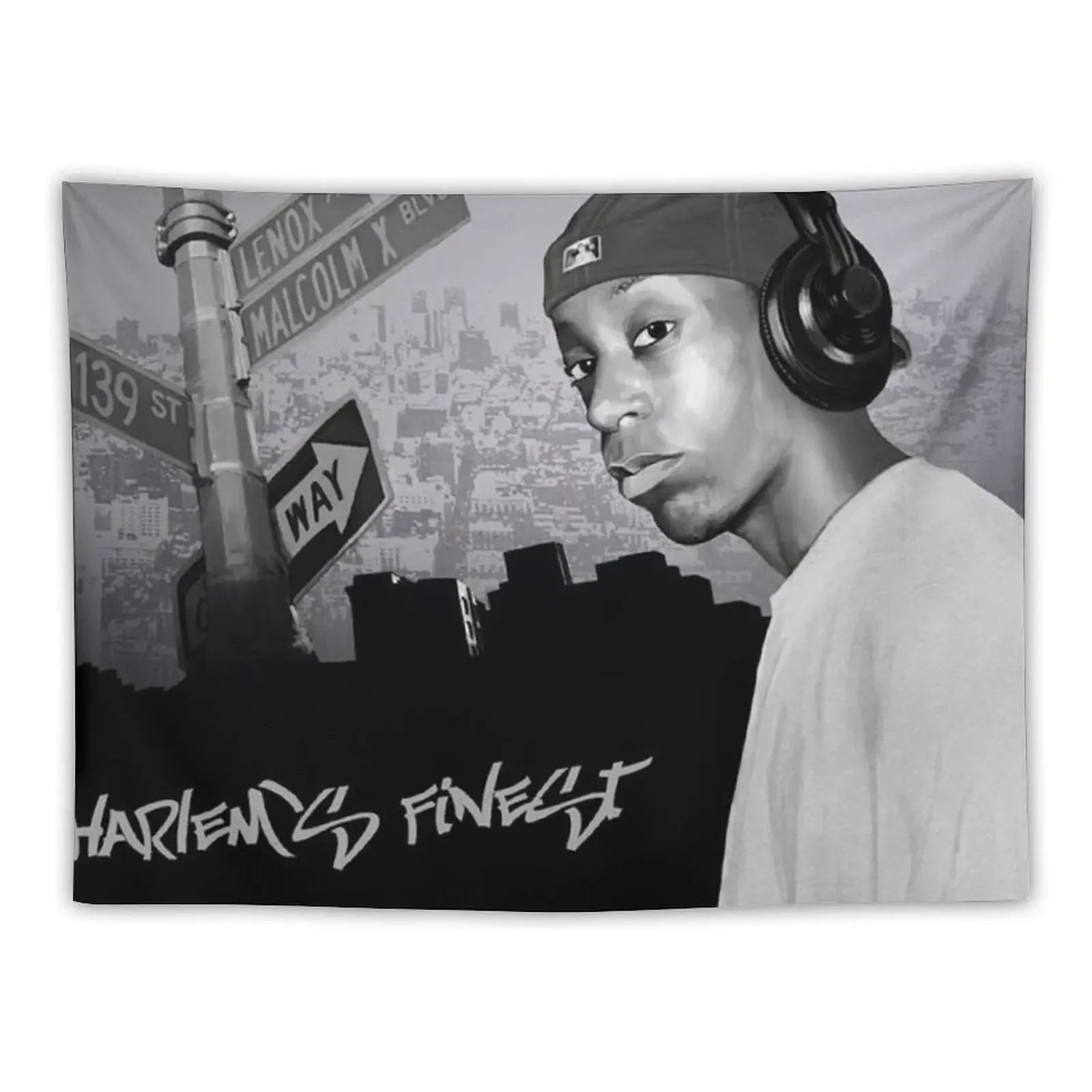 

Cover Music Albums The Big L Black And White Color Poster Tapestry Room Aesthetic Bedrooms Decor Decorative Paintings Tapestry