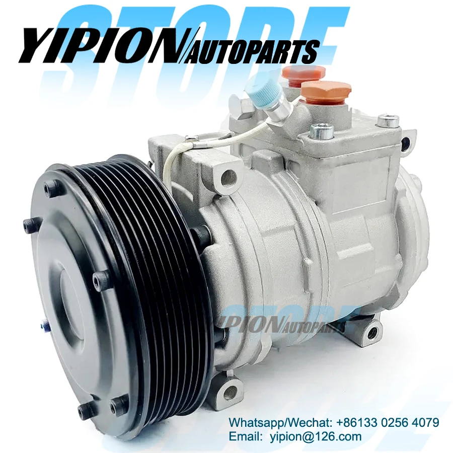 

10PA17C AC Compressor For Car JOHN DEERE 1970-2012 CO 22030C 447200-4932 447200-4933 RE46609 TY6764 TY24304 447200-2525 8PK