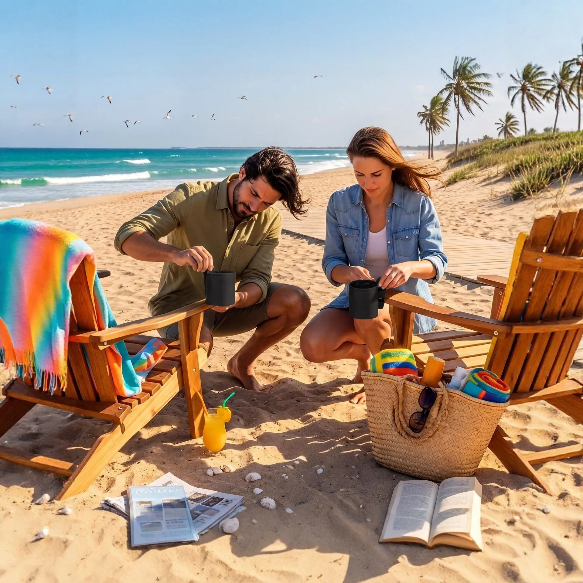Beach Chair Cup Holder, Outdoo - огляд і ціна Outdoor Chair Camping