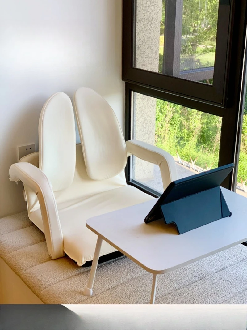 Lazy sofa single bay window small sofa tatami seat balcony living room folding bay window seat leisure chair