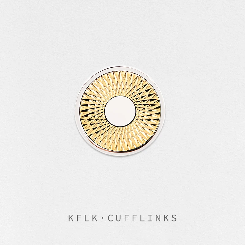 KFLK Fashion Brooch Pins Exquisite Round Luxury Brand Brooches For Women Men Costumes Badge Brooch Jewelry Wholesale