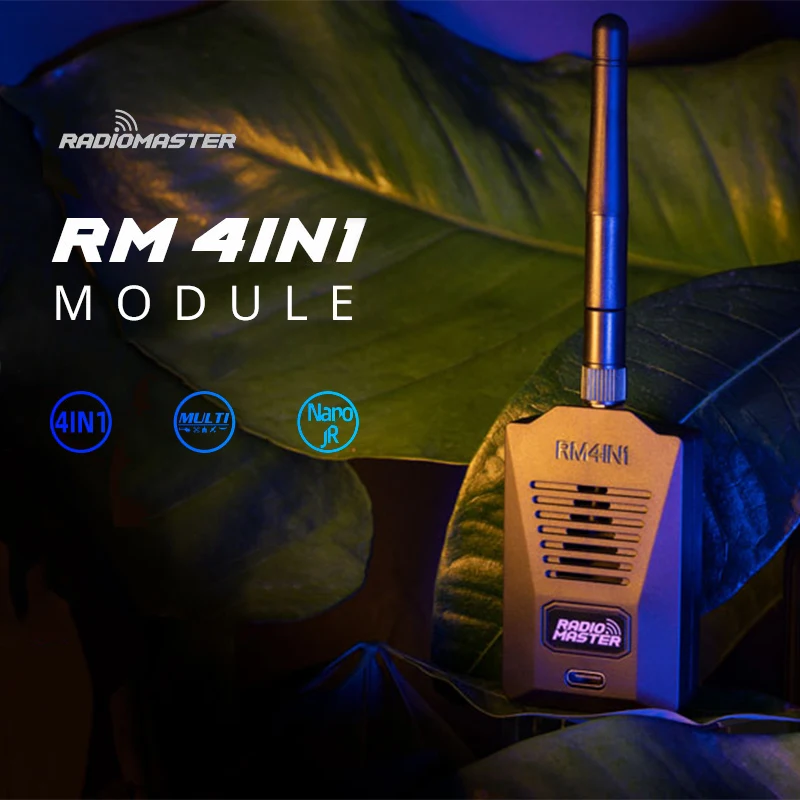 RadioMaster RM 4IN1 TX Module Combo NANO/JR Adapter Multi For Zorro/TX16S/TX12 MKII/FLYSKY/FRSKY Radio Transmitter FPV Drone