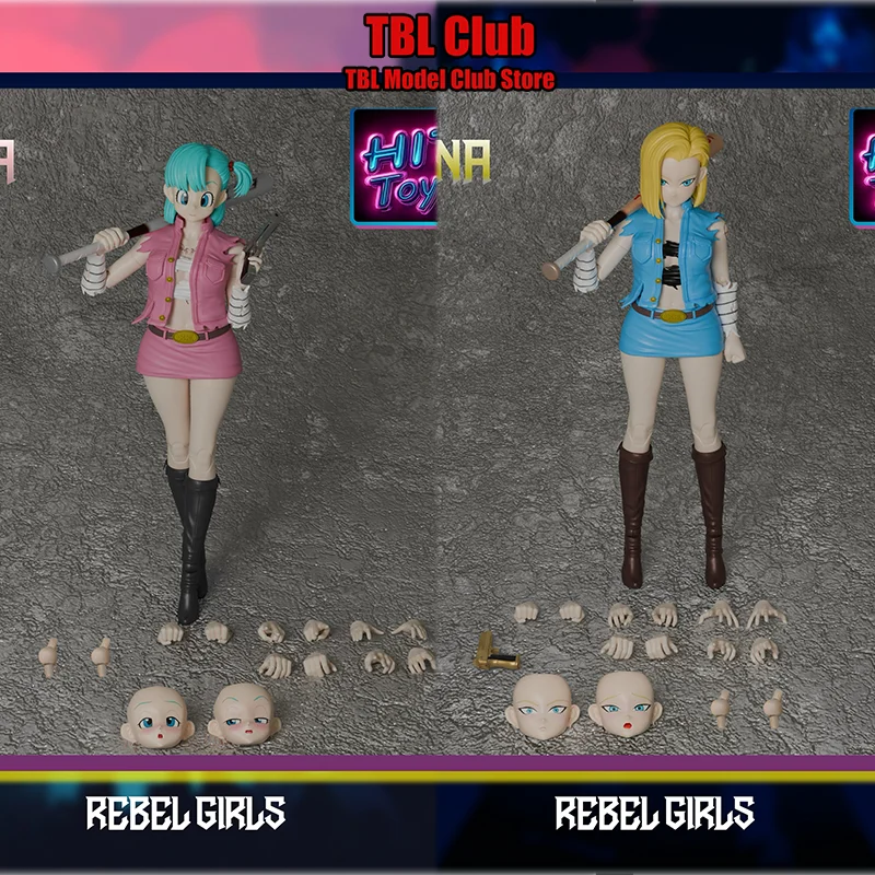 

In Stock HIT TOYS 1/12 Scale Rebel Girl Avenger LUNA Phantom of Hell NIKA 6-inch Full Set Action Figure Female Soldier Toys