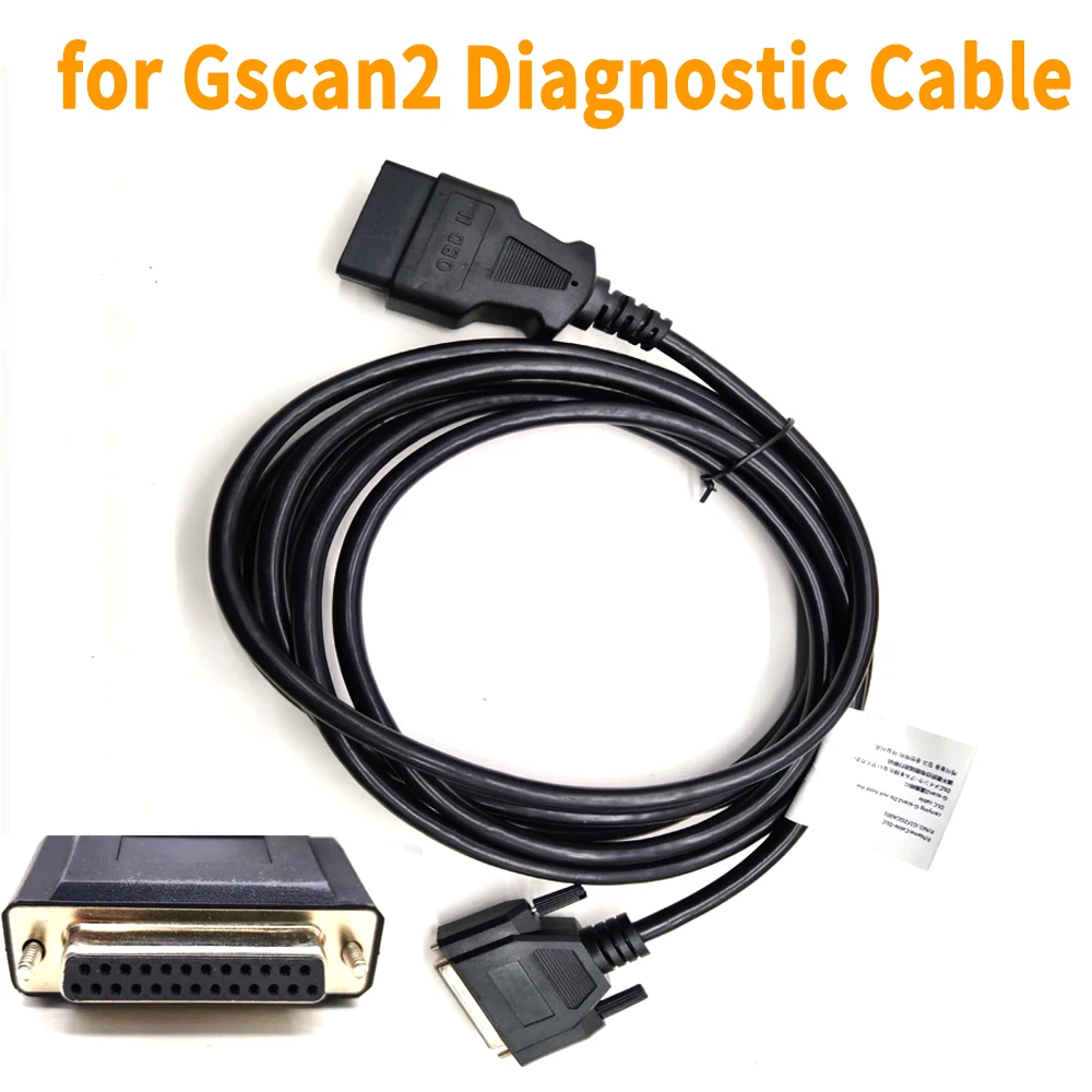OBD2 16PIN DB25 Diagnostic Cable For GSCAN2 G-Scan-2 Car Auto Scanner Stable Data Transmission Plug Play Automotive Diagnostic T view 5