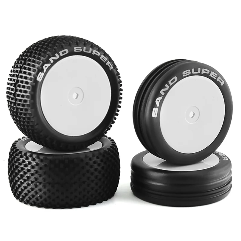 82&87mm 1/10 2WD RC Off-Road Car Tire Wheel for XB2 Serpent SRX2 SRX4 Bandit Tekno EB410