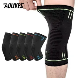 AOLIKES 1PCS Knee Brace, Knee Support for Running, Arthritis, Meniscus Tear, Sports, Joint Pain Relief and Injury Recovery