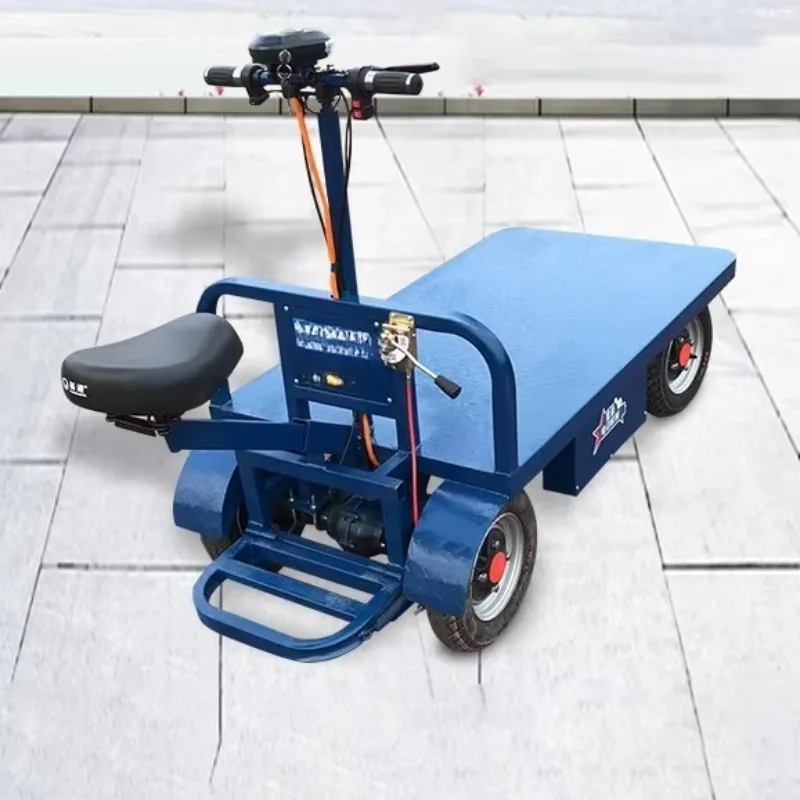 

Portable heavy luggage cart climbing practical mobile shopping platform cart push electric folding trolley
