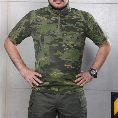 

New Summer Multicam Camouflage Tactical Shirt Quickdry Polyster T Shirt CP CB MCA MTP MCBK GREY