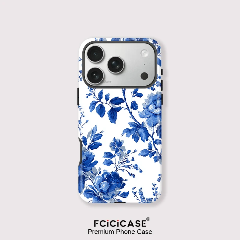 Fcicicase Für iPhone 17 Air Pro Max Für Magsafe Magnetische Silikon Telefon Fall Für iPhone 16 15 14 Plus 13 12 11 blume Fundas