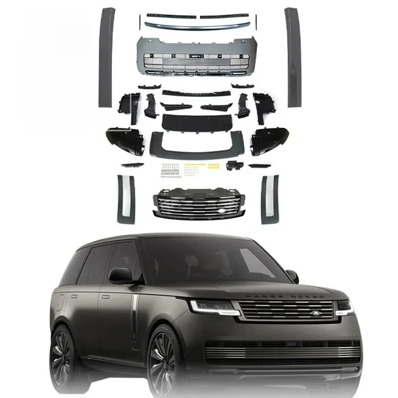 Voor 2023-2025 voor Range Rover Vogue Bumper Kit Nieuwe Staat Voor & Achter Upgrade en Vervanging voor Originele SV Kit