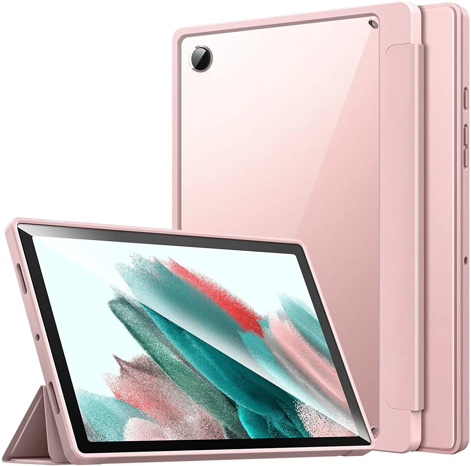 

Для Samsung Galaxy Tab A 8 10,5, чехол для Tab A7 10,4 Lite, 8,7 дюйма, умный защитный чехол, Магнитный чехол для телефона X205 с подставкой для ручки S