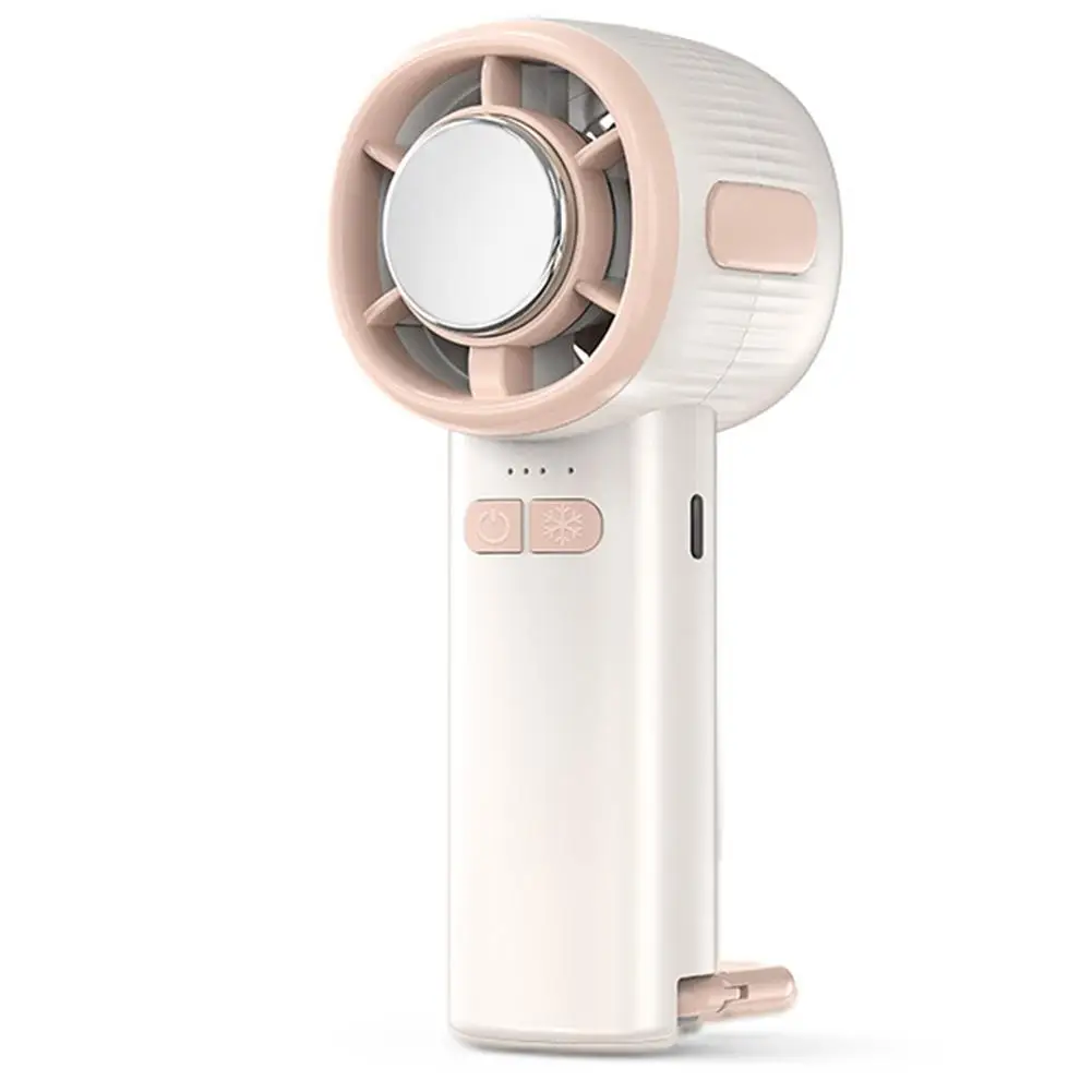 Airflow Fan Battery Operated Fan Portable Fan 3 Speed Settings Built-in Carabiner Desktop Fan High-Capacity Lithium Battery