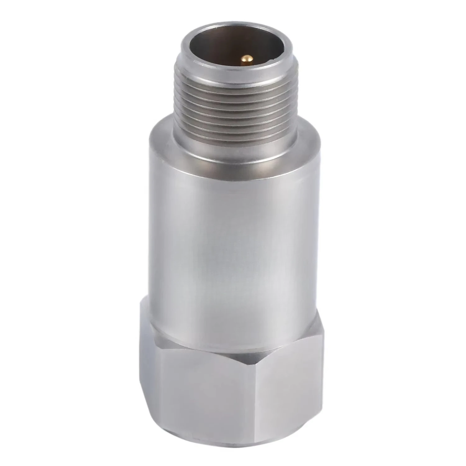 Stainless Steel Waterproof Single Axis Vertical Industrial Accelerometer Vibration Acceleration Sensor 50g 1~ 6000Hz  24VDC