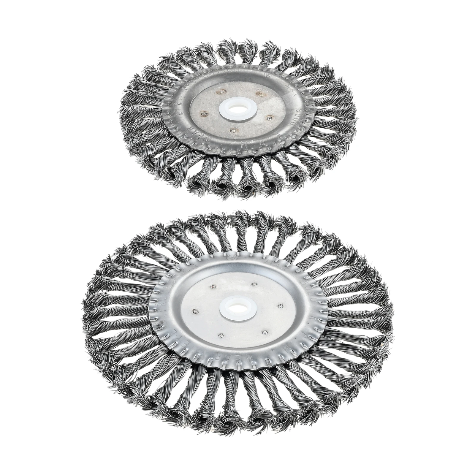 1PC Stainless Steel Twisted Wire Wheel For Remove Corrosion Of Tube Burs Paint Rust Plate Cleaning Tool Accessories 6