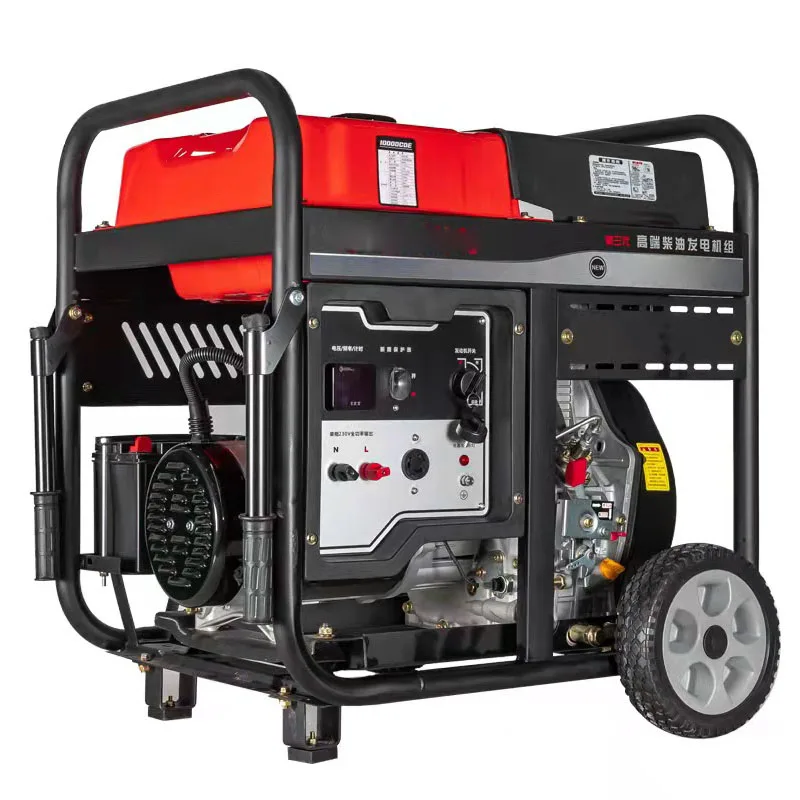 Diesel Generator 3kw 5kw Single-phase Outdoor 6.5kw 8kw Small Generator 220V 380V