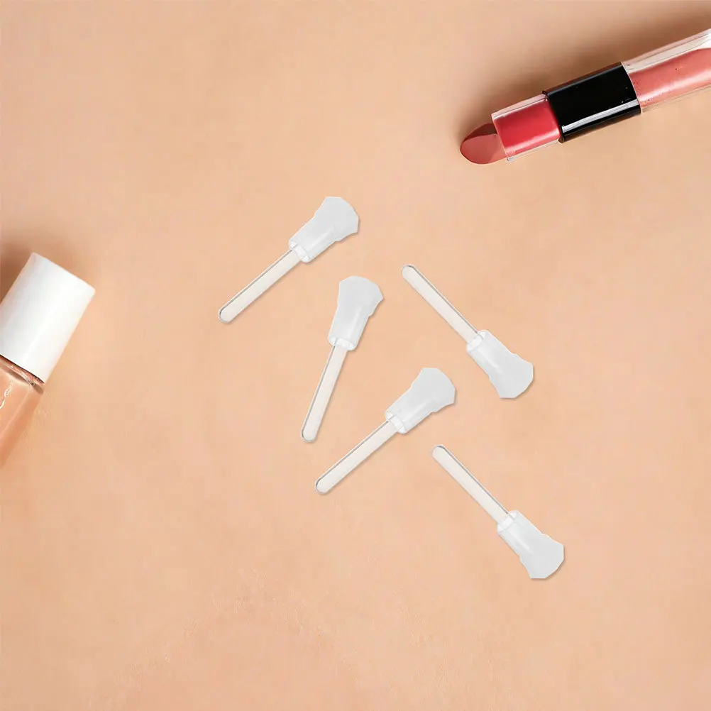 50 pezzi bottiglie di olio essenziale bacchetta di vetro adatta ai viaggi trasparente 6 ml design robusto conservazione della freschezza bacchetta di vetro olio essenziale