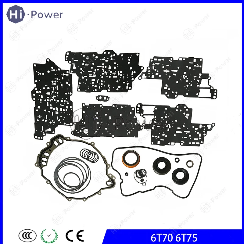 

Комплект для капитального ремонта сцепления автоматической коробки передач 6T70 6T75 для GM Malibu, Equinox, Impala 2007-2013 годов, комплект уплотнений коробки передач 6T70E 6T75E