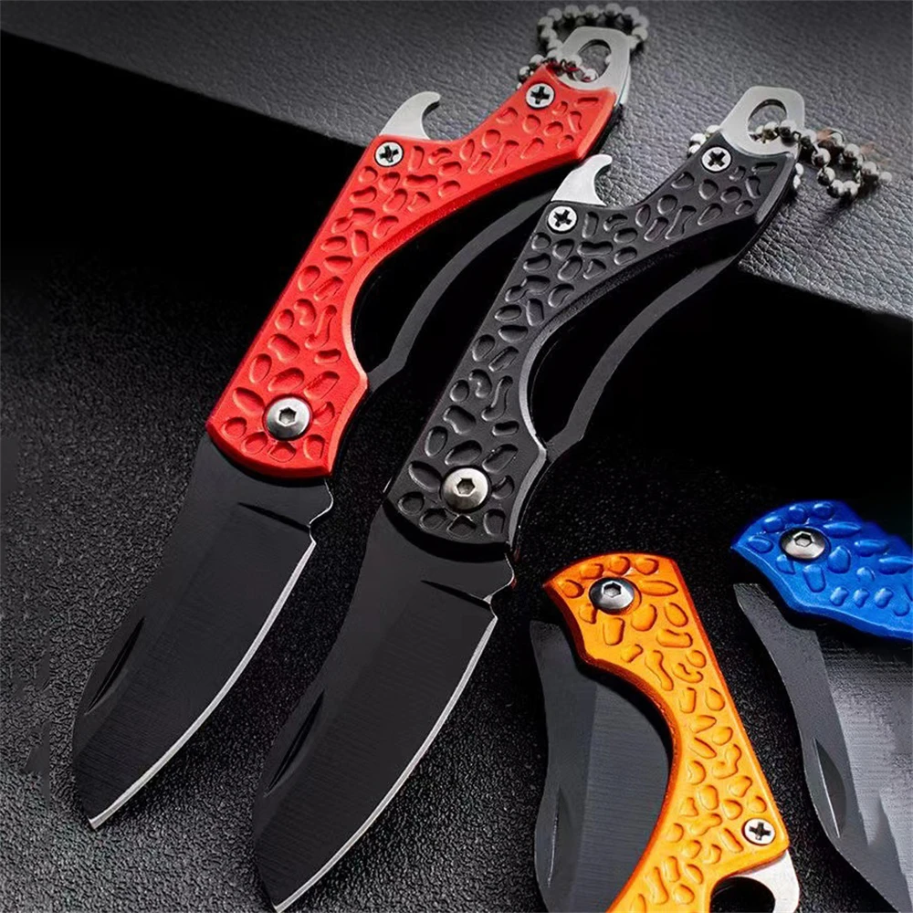 1/2/4PCS,Folding Knife Stainless Steel Folding Fruit Vegetable Peeling Paring Knife Cooking knife Portable Knife Kitchen knife view 6