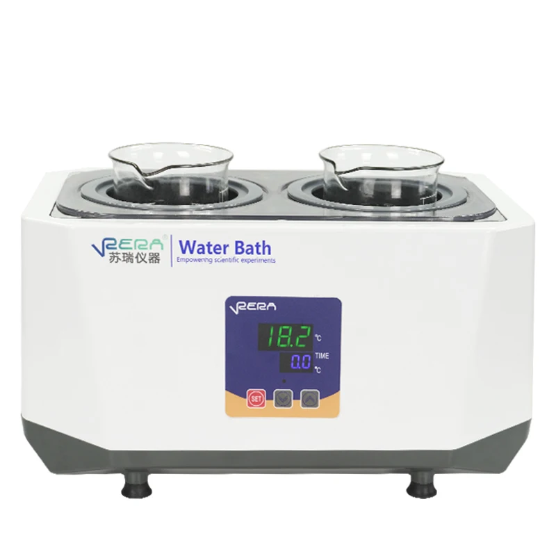 

Laboratory Anti-dry-burn Water Bath 2 Hole Laboratory With LCD Display Timing FunctionThermostatic Water Bath