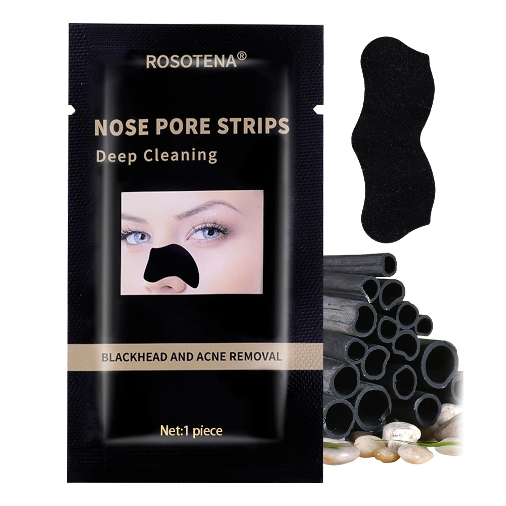 Usuń nos zaskórnika Patch Peel Shrink Pore Black Dots Deep Cleansing Blackhead Remove Mask Treatment Skin Care Unisex Strips