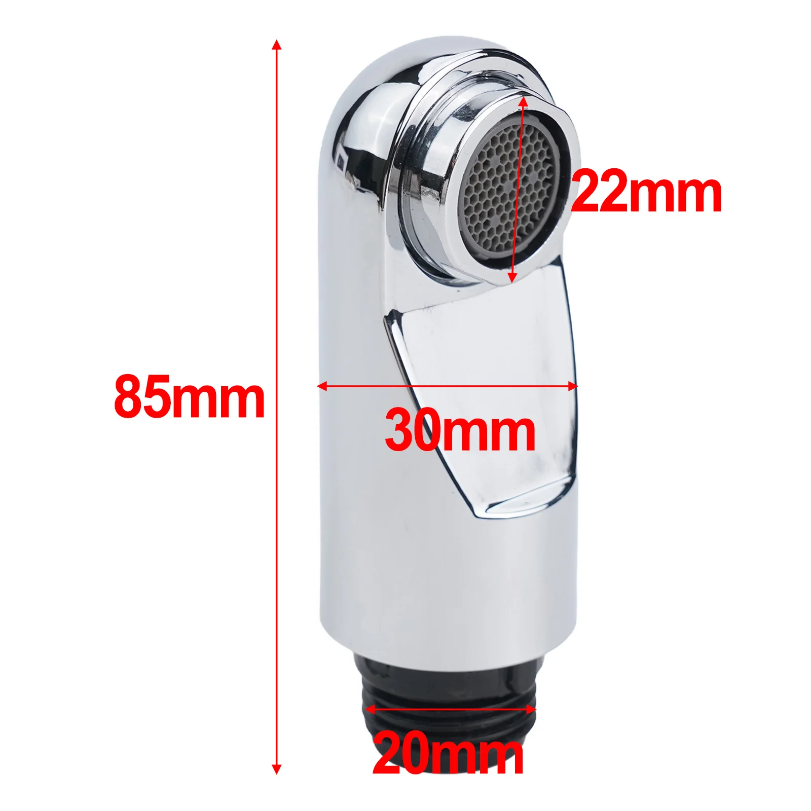 ABS Kitchen Sprayer Pull Out Shower Head Spout for Basin Sink Tap Accessories with Single Function Spray Option