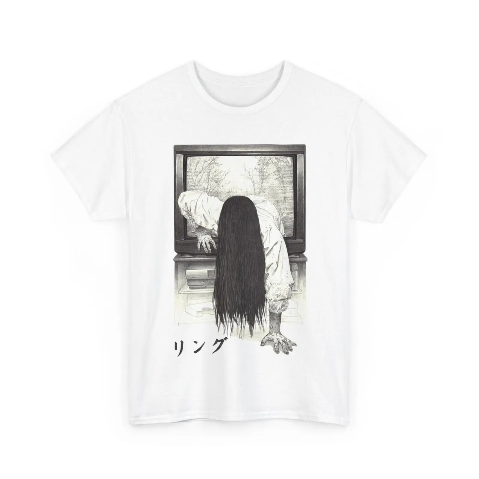 

2025 new model Movie Horror T Shirt Unisex Heavy Cotton Tee
