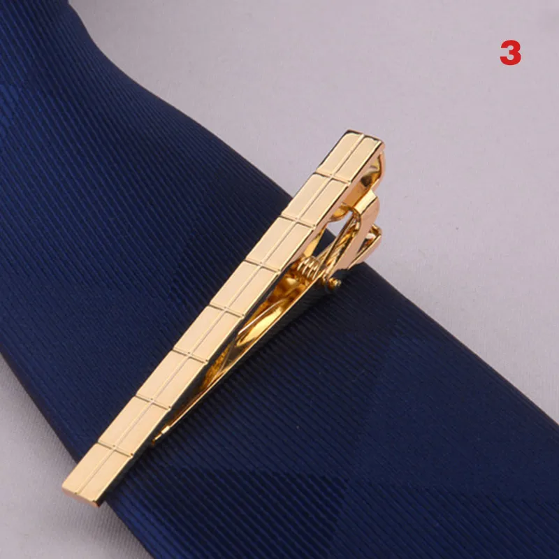 Men Metal Alloy Tie Clip Clamp Necktie Bar Clasp Wedding Bridegroom Business Fashion Formal Gifts