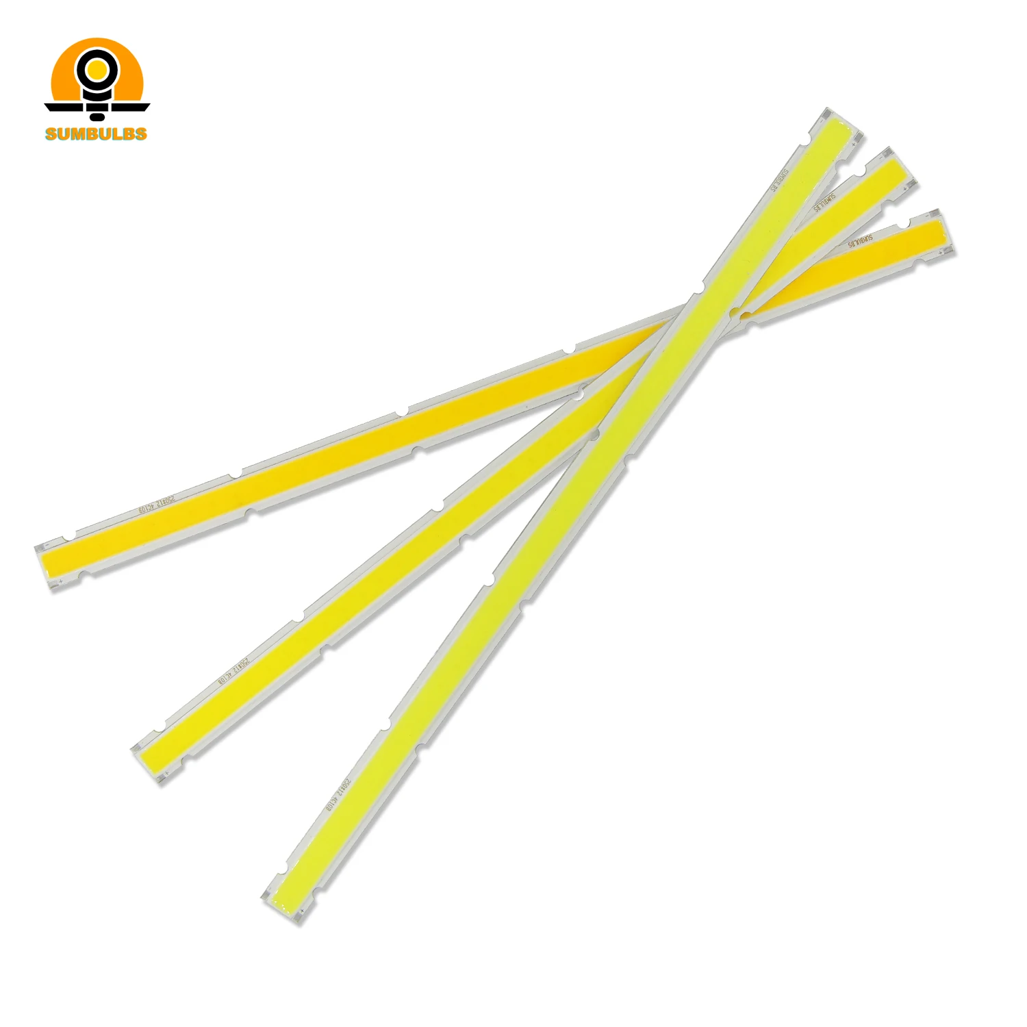 Brightness 250x12mm COB Light Strip 12V DC 10W Lighting Source 25cm Length Bar Lights for DIY Auto Working  Lamp