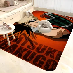 Anime My Hero Academia Bakugou Katsuki Entrance Door Mat Nordic Style Bedroom Doormat Home Balcony Anti-Slip Modern Home Decor