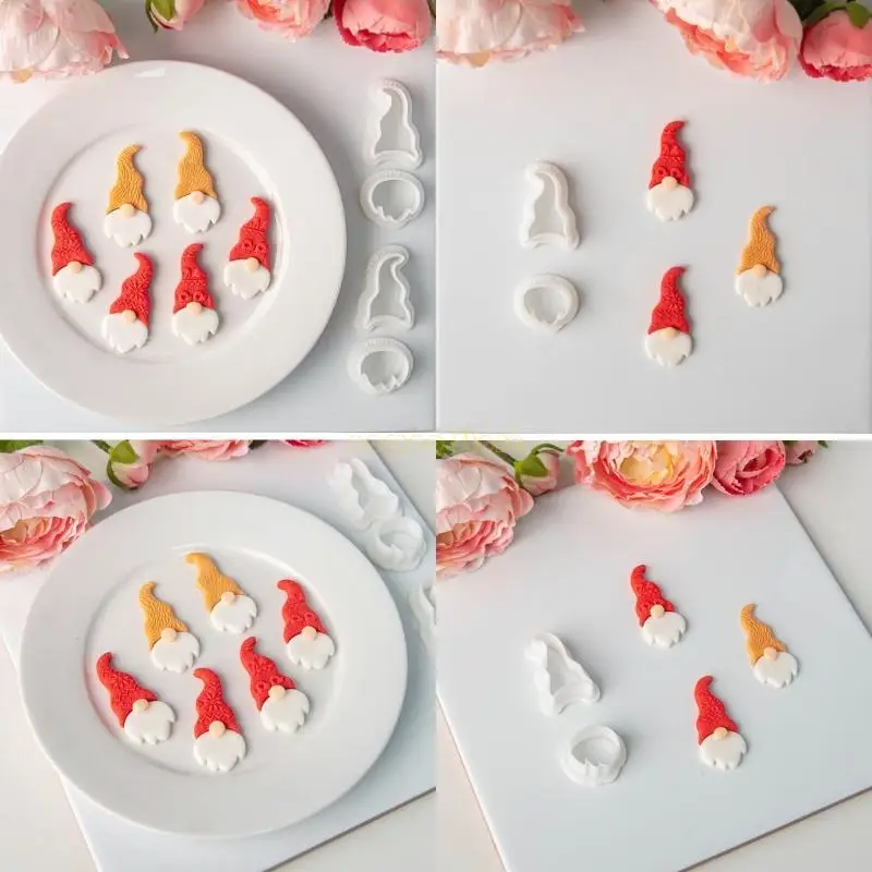 مجموعة قالب حلق تحت عنوان عيد الميلاد 31BF مع أداة مجوهرات من مواد PLA #3