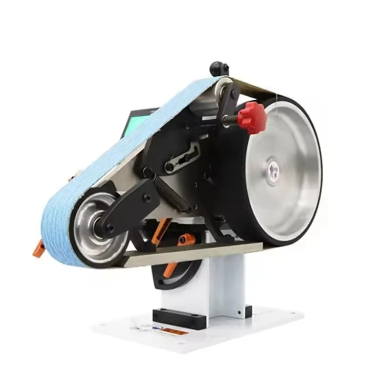 

Small high-performance vertical and horizontal belt grinders