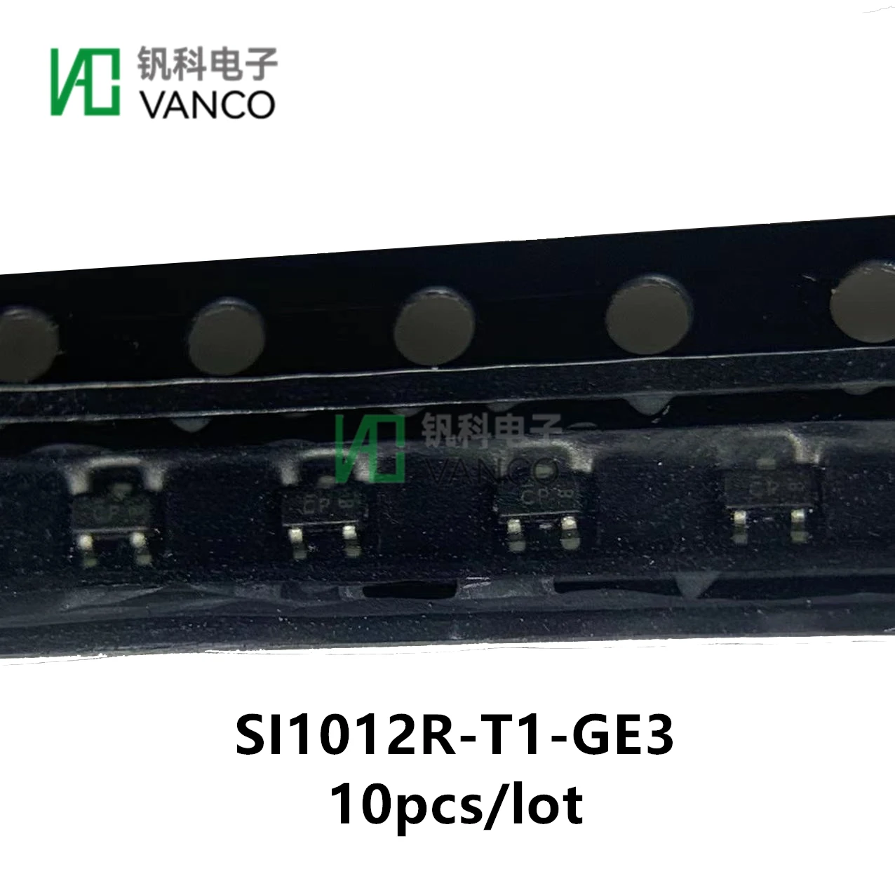 10 teile/los SI1012R-T1-GE3 Transistor Kit MOSFET N-CH 20V 500MA SC75A In Sctock