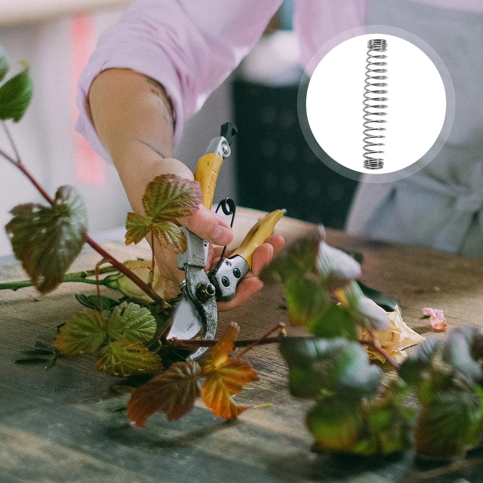 3 Pcs Stainless Steel Pruner Replacement Spring For Shears Pruning Hand Trimmers Tree Clippers Gardening Tools Pruning Shears