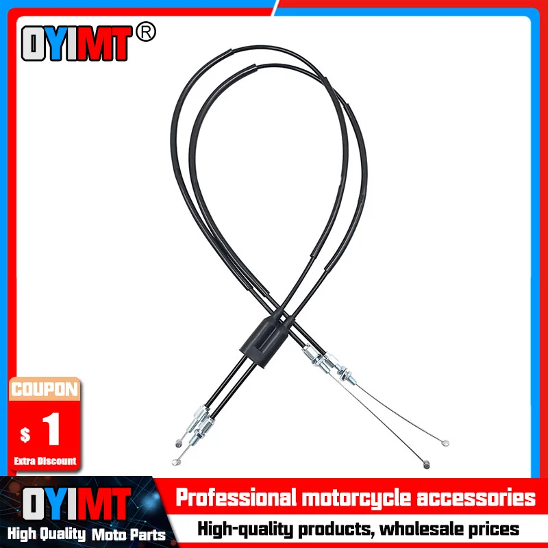 

Motorcycle Accessories Throttle Line Cable 110cm/108cm Wire For Honda CRF250R CRF250RX CRF450R CRF450RX 17910-MKE-A01